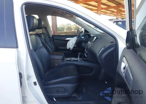 2018 Nissan Pathfinder Sl from USA, damaged, VIN 5N1DR2MN2JC614486